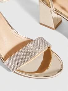 CUCCOO SZL Women's Fashion High Heel Sandals - Gold - View 4