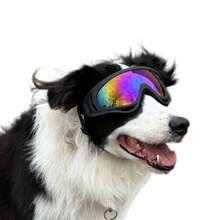 Goggles Specifically For Medium And Large Dogs, Sunscreen, Windproof, Waterproof, Dustproof, Drop-Resistant, Anti-Fog, Equipped With Adjustable Straps, Suitable For Driving, Motorcycling, Swimming, Surfing, And Other Occasions - Multicolor - View 2