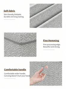 Large Foldable Storage Box Coming Soon! Moisture & Mildew Resistant, One-Touch Organizing For All Your Home Stuff - Grey - View 5