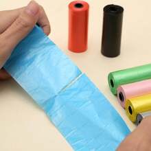 SHEIN Bộ 10/20/30/50 túi đựng chất thải thú cưng ngẫu nhiên, túi đựng phân chó, túi đựng cát vệ sinh cho mèo, túi thay thế cho dụng cụ hốt phân thú cưng, túi dọn dẹp. - Nhiều màu - Xem 2