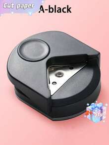 1pc Máy cắt góc tròn, Công cụ vát R4, Máy bo tròn ảnh giấy, Máy cắt góc màng cán mỏng, Máy cắt góc thẻ Quay lại trường học, Quay lại trường học, Đồ dùng học tập - Nhiều màu - Xem 5