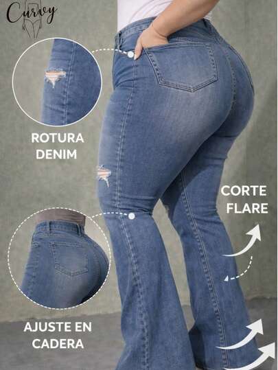 Pantalones pantalón mezclilla jeans mujer dama curvy plus size tallas extra básico vaquero femenino vaqueros skinny fit bolsas bolsillos cintura alta pierna ajustada ajustados ceñidos strech versátil primavera verano casual diario urbano y2k aesthetic escuela trabajo ancho decorado vintage únicos confort día noche salida calle concierto festival música EDC bahidora vive latino