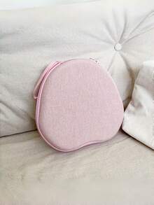 SHEIN 1 Estuche de transporte a prueba de golpes de EVA para auriculares Max, de unicolor con cierre de cremallera, funda protectora con cubierta para almohadillas para el hogar y la oficina, artículo de moda - Multicolor - Ver 7