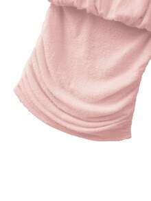 GlowEve CURVE 女士时尚性感长袖紧身连衣裙，休闲街头派对假日连衣裙，露肩紧身连衣裙，女士秋季穿搭，秋季服装，女士秋季时尚，派对，优雅，休闲，时尚休闲，日常休闲，百搭，都市 - 粉色 - 查看 4