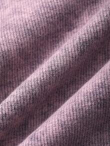 DAZY Women's Casual Letter Print Round Neck Short Sleeve T-Shirt, Summer Graphic Tees Women - Purple - View 9