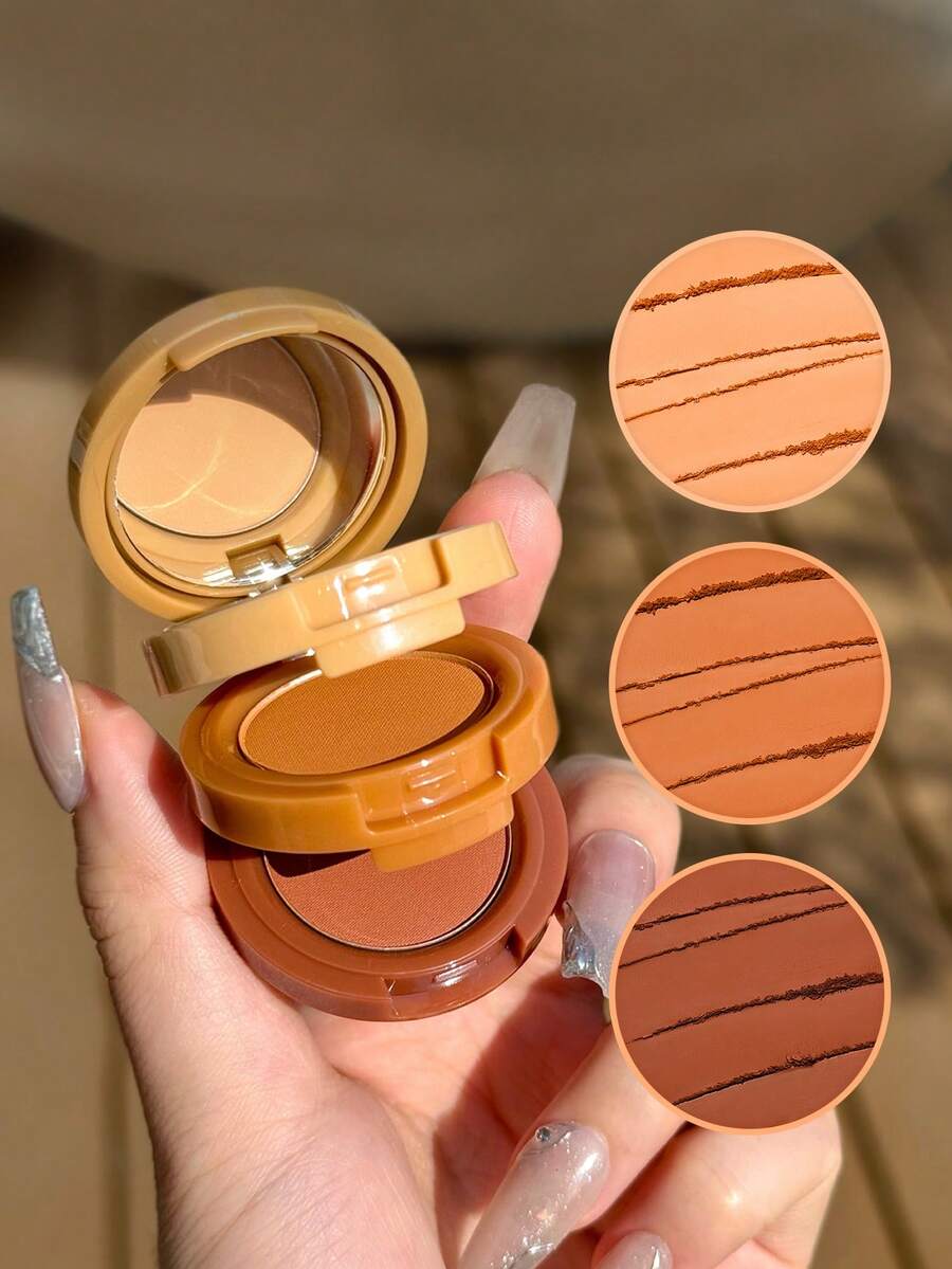 SHEGLAM Smart Cookie Shadow Stack Brand Beauty Makeup Face Paint Cosmetic For Women Girls Perfect For Spring Summer Ideal For Y2K Fancy Fashion Suitable For Birthday Mother'S Day Gift Rave Festival Party Ready Best Color - Khaki - View 1