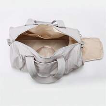 男女通用休闲运动包，单肩斜挎包，手提包，适合学校、大学、健身、瑜伽、普拉提、周末旅行、过夜旅行等场合。 - 多色 - 查看 2