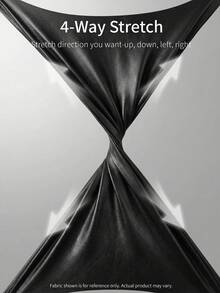 Innovista Women's Mesh Patchwork Zipper Front Equestrian Jumpsuit - Black - View 4