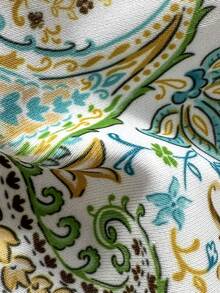 Swim Basics 女士热带印花两件式比基尼套装，休闲度假 - 彩色 - 查看 4
