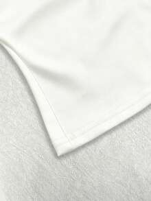 Glimmora 女士修身拼接吊带背心 - 白色 - 查看 5