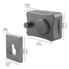 1件装可伸缩隐形室内/阳台钢制晾衣绳，浴室可伸缩晾衣绳，春季简约风，夏季上衣 - 彩色 - 查看 5