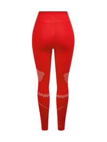 SHEIN Unity Women's Raglan Sleeve Long Sleeve T-Shirt And Leggings Sports Set - Multicolor - View 6