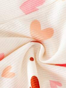 SHEIN [Random 4pcs Sent]Spring/Summer Series, Dopamine Cream Spring/Summer Color Palette, Bohemian Style Floral, Daisy, Plant, Bow Pattern, - Multicolor - View 6