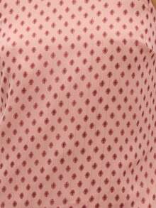 Nöista 轻盈梭织面料，饰以圆点印花的露背无袖上衣。适合沙滩装、女士度假装、夏季、春季、假日、节日、度假造型。 - 粉色 - 查看 8