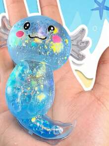POKOJA LAND A Salamander Squishy Toy, With Rich Colors,Look Like Jelly, Sensory Toy, Stress Toy, Squishy Slow Rising, Cute And Strange, A Great For Children's Day, Party, Easter And Holiday.(Color And Style Random) - Multicolor - View 4