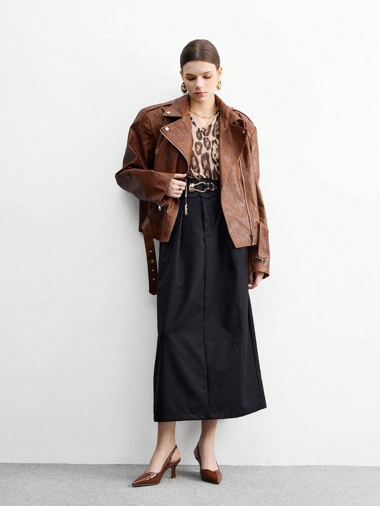 CUCCOO BIZCHIC Women's Fashion Black Pointed Toe Stiletto Heels With Ankle Strap, Suitable For Commuting, Dating, Party, Office, Work