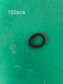 Dây buộc tóc co giãn tối giản, không đường may, phù hợp cho nữ giới sử dụng hàng ngày, dây buộc tóc đuôi ngựa thông thường, băng đô tóc. - Nhiều màu - Xem 7