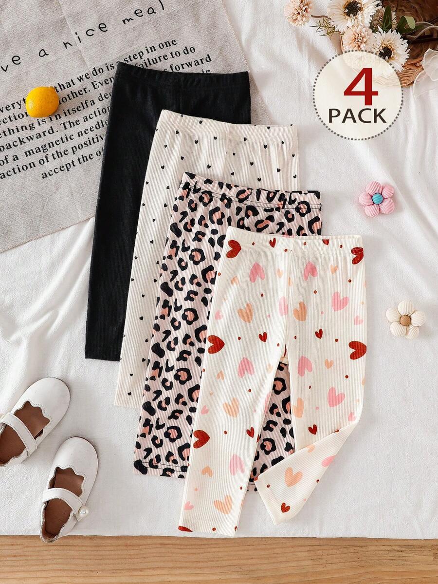 SHEIN [Random 4pcs Sent]Spring/Summer Series, Dopamine Cream Spring/Summer Color Palette, Bohemian Style Floral, Daisy, Plant, Bow Pattern, - Multicolor - View 1