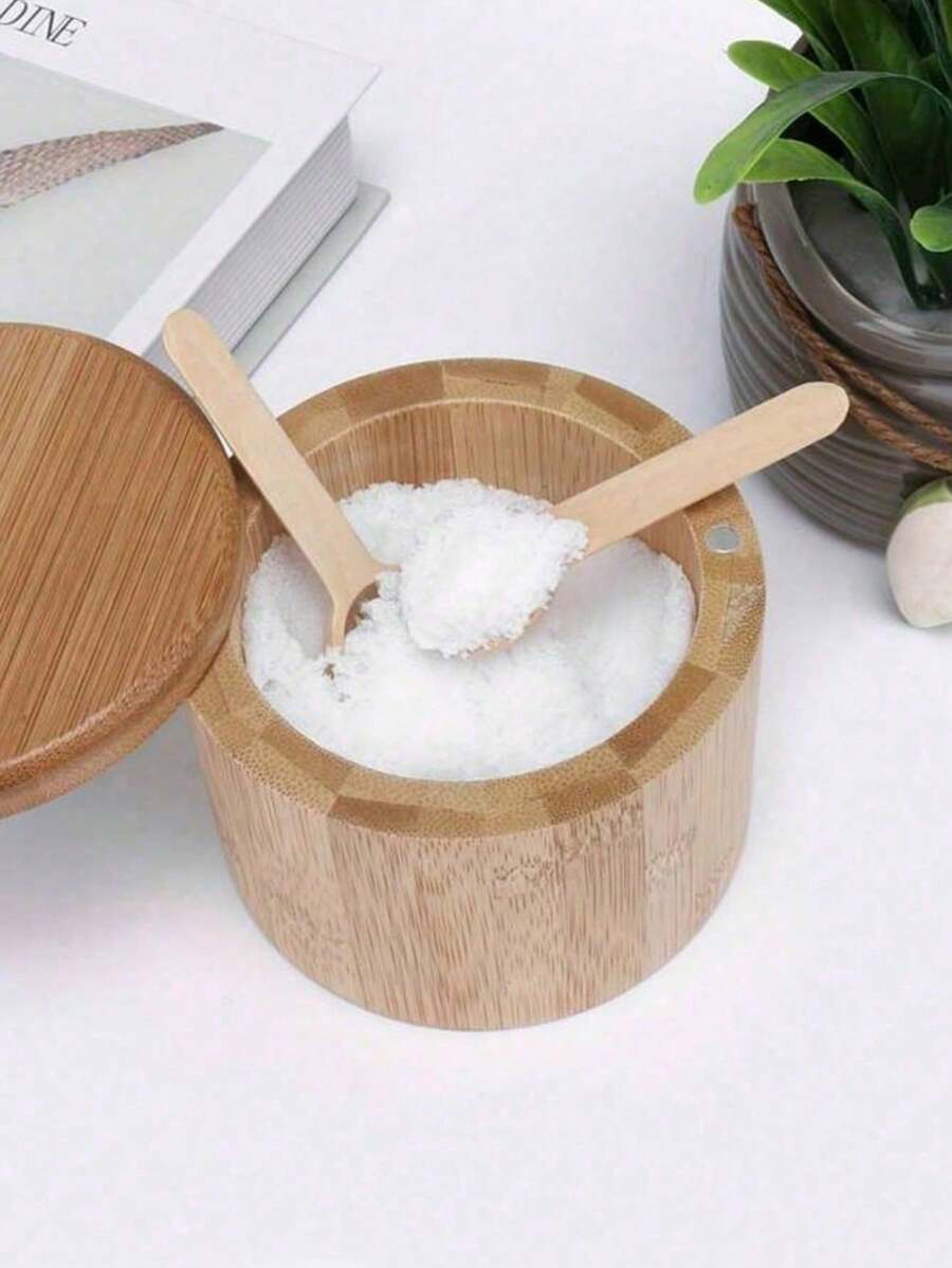 Bộ 10/20/30/40/50 chiếc thìa gỗ cán dài dùng cho súp, cà phê, mứt, gia vị, thích hợp cho gia đình, quán cà phê và nấu ăn sáng tạo, nhà bếp, ngày Valentine, đám cưới, sinh nhật. - Nhiều màu - Xem 1