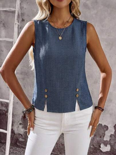 EMERY ROSE Women's Shirt Summer For Women Vacations Woman Going Out Top Women Country Concert Cute Summer Top Country