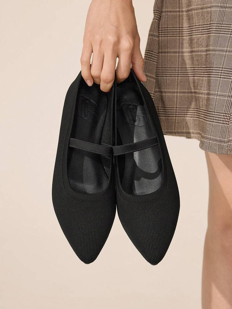 CUCCOO BASICS Women's Pointed Toe Casual Flat Shoes