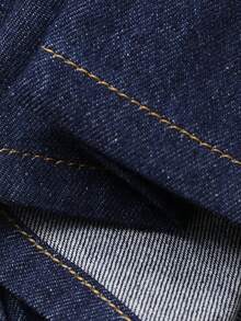 DAZY Women's V-Neck Top & Flare Jeans Set - Blue - View 8