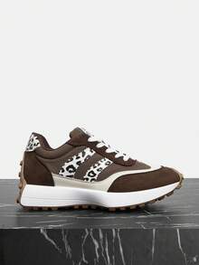 Snygga svarta sneakers för kvinnor - Moderiktiga och bekväma vardagsskor - Grå - Visa 2