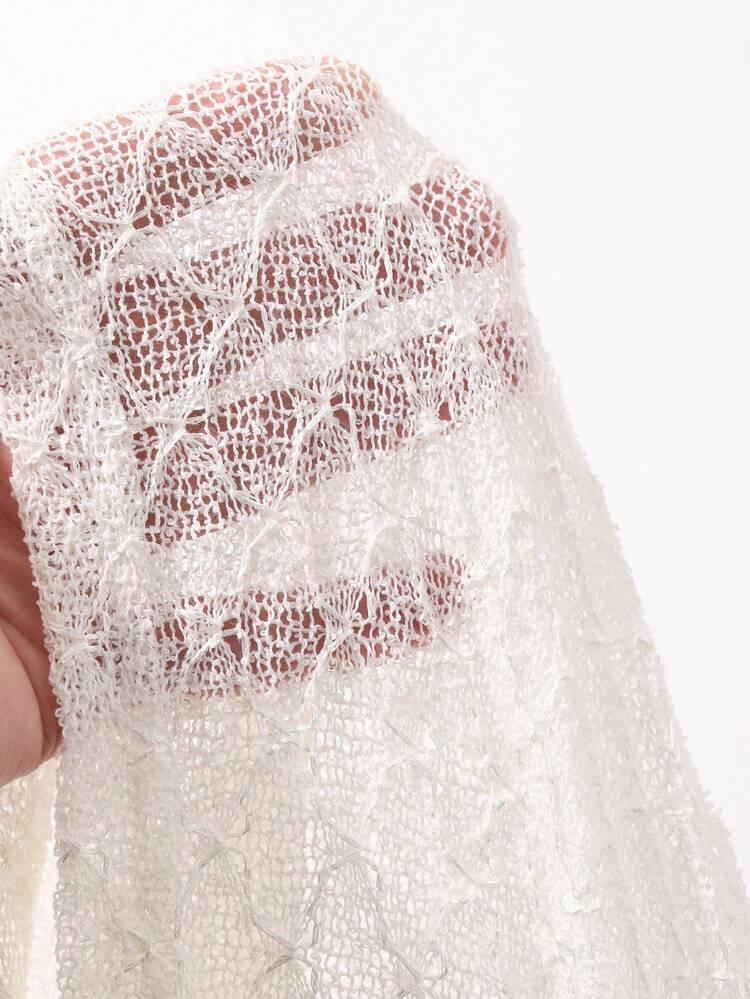 Women's Casual Loose Crew Neck Open Front T-Shirt