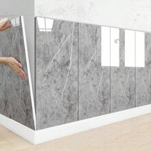 30 miếng dán tường tự dính họa tiết giả đá cẩm thạch, tấm dán tường vinyl, giấy dán tường có thể tháo rời và tái sử dụng cho nhà bếp, phòng ngủ, phòng khách, phòng tắm và trang trí nhà cửa. - Nhiều màu - Xem 2