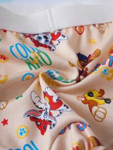 SHEIN | PAW Patrol 卡通印花可爱舒适男童三角裤 - 藍色 - 查看 5