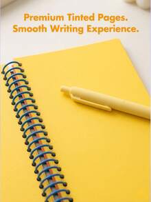 Joivida This Ultra-Thin Spiral Notebook With Colored Pages Is Compact And Portable, With Smooth Paper. It Is Perfect For Studying, Working, Traveling, Diary Recording And Desktop Decoration. It Is An Excellent Holiday Gift For Friends And Family, And Also An Ideal Gift For Men And Women Who Pursue Creativity And Boost Dopamine Secretion. - notepad - View 7