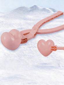 1 pezzo Stampi per modellare la sabbia - Forme a cuore, anatra, pupazzo di neve e pallone da calcio - Accessori per giochi all'aperto sulla neve o in spiaggia - Colori casuali - Multicolore - Visualizzare 5