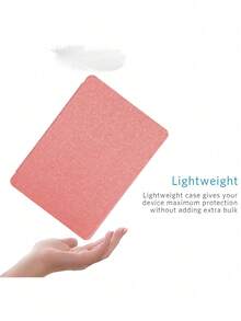 Ốp lưng cho Kindle Paperwhite & Kindle Paperwhite Signature Edition thế hệ thứ 5/6/7/10/11/12 (2012/2013/2015/2018/2019/2022/2024) - Chất liệu vải, da, có chức năng tự động tắt/mở màn hình - Màu hồng - Hồng - Xem 5