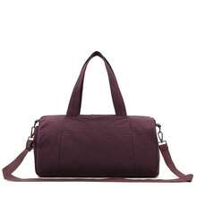 男女通用休闲运动包，单肩斜挎包，手提包，适合学校、大学、健身、瑜伽、普拉提、周末旅行、过夜旅行等场合。 - 多色 - 查看 8