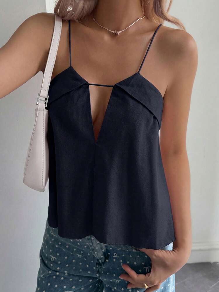 Women's Casual Sexy Spaghetti Strap Tank Top For Summer