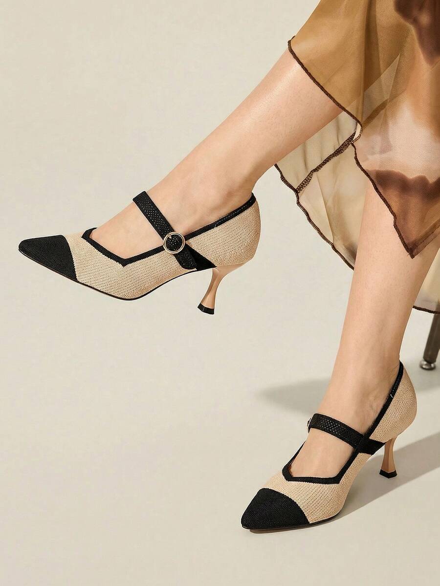 CUCCOO BASICS Women Pumps - Yellow/Black - View 1