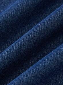 GlowEve Women's Pleated Wide Leg Loose Casual Denim Pants - Blue - View 6