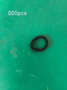 Dây buộc tóc co giãn tối giản, không đường may, phù hợp cho nữ giới sử dụng hàng ngày, dây buộc tóc đuôi ngựa thông thường, băng đô tóc. - Nhiều màu - Xem 13