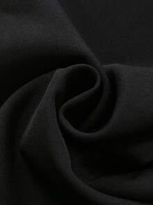 Franclia 新款时尚百搭休闲宽松裤 - 黑色 - 查看 4