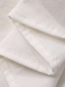 DAZY White Tie-Up Backless Camisole Top, Casual Beach/Holiday Style, Suitable For Music Festivals, Valentine's Day, Weddings - White - View 9