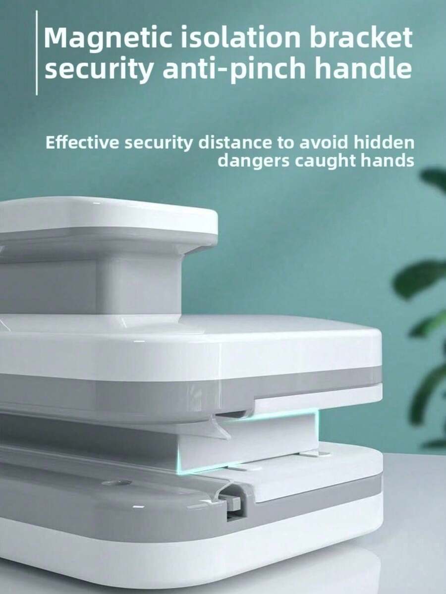 Dụng cụ lau kính từ tính Glimmergrave 3-10mm, dụng cụ cạo kính hai lớp rỗng chắc chắn, hai mặt, chuyên dụng cho nhà cao tầng. - Công cụ làm sạch cửa sổ - Xem 1