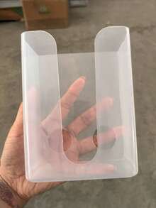 1 pieza Soporte de pared invertido para papel higiénico, dispensador de pañuelos faciales para uso en baño, cocina, lavandería y hogar - Multicolor - Ver 7