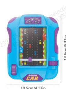 赛车冒险掌上游戏机玩具，模拟赛车驾驶，减压玩具 - 彩色 - 查看 5