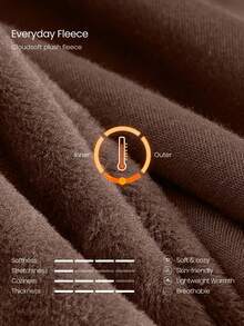 GLOWMODE 日常羊毛保暖轻薄柔软保暖轻盈前后缝线细节口袋蝙蝠袖高领全拉链夹克秋冬日常休闲 - 棕色 - 查看 6