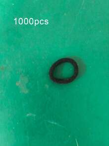 Dây buộc tóc co giãn tối giản, không đường may, phù hợp cho nữ giới sử dụng hàng ngày, dây buộc tóc đuôi ngựa thông thường, băng đô tóc. - Nhiều màu - Xem 10