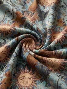 Soleia 女士优雅波西米亚风阳光花卉印花系带褶皱修身吊带背心 - 浪漫复古可爱吊带衫，适合春夏度假、海滩、邮轮、海岛旅行、音乐节、演唱会、约会、下午茶、婚礼宾客和城市探险 - 彩色 - 查看 7