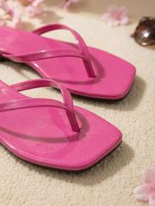 Set 750 Flat Crow's Foot Sandals Square Tip - fiusha - View 4