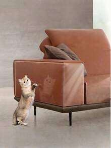 1 Roll Cat Scratch Furniture Protector-Adhesive Couch Protector From Cat Claws, Furniture Protectors From Cats Scratching,Cat Accessories - 45 cm X 300 cm - View 6
