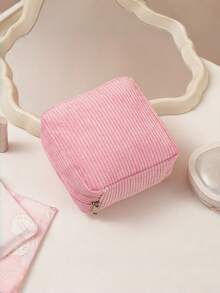 1pc Storage Bag With Thick Sanitary Pads, Hygiene Cotton Storage Bag, Sanitary Pad Pack For Menstruation. - Multicolor - View 4