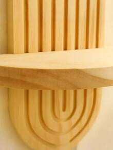 1/2 Chiếc Kệ Treo Tường Bằng Gỗ Hiện Đại Kiểu Vòm Tối Giản, Kệ Để Cây Hình Học, Giá Để Nến, Kệ Trưng Bày Vật Dụng Nhỏ, Kệ Trang Trí Phòng Ngủ, Phòng Khách, Nhà Bếp, Quà Tặng Tân Gia, Kệ Lưu Trữ - Nhiều màu - Xem 5